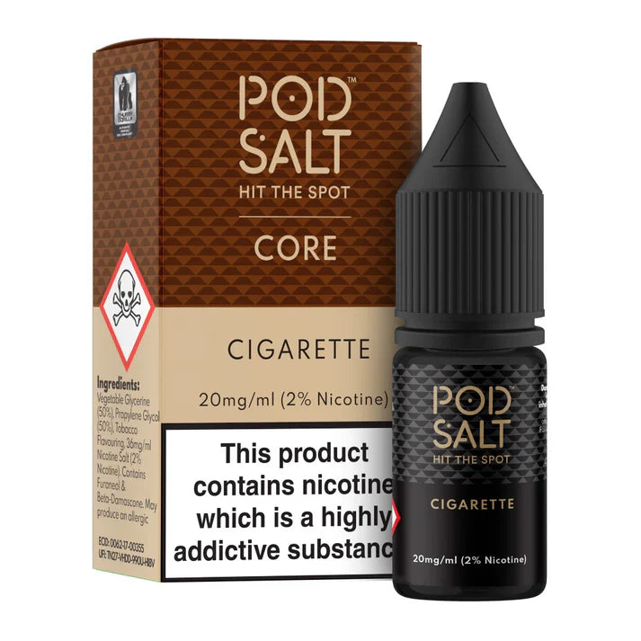 Pod Salt Core Cigarette 10ml Nicotine Salt E-Liquid