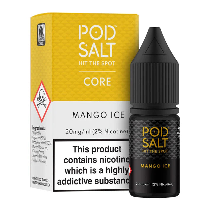 Pod Salt Core Mango Ice 10ml Nicotine Salt E-Liquid