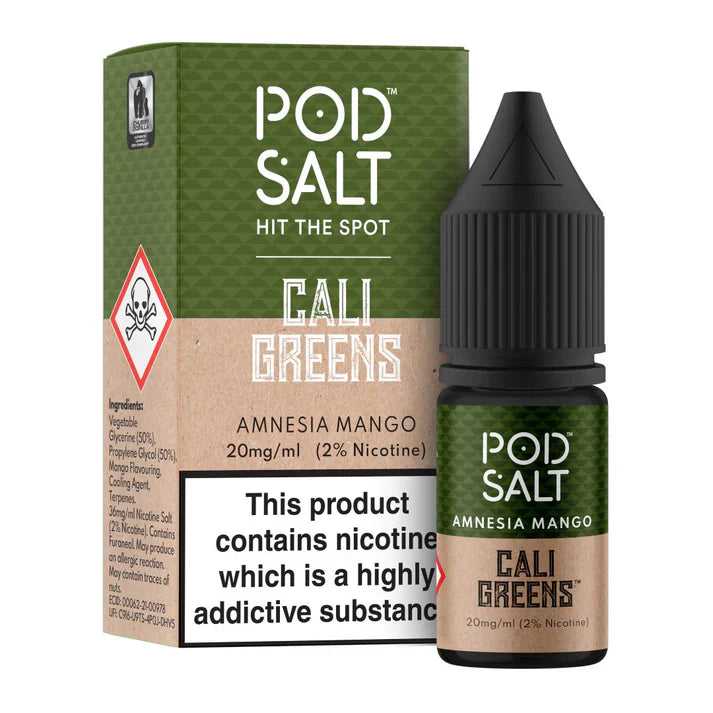 Pod Salt Fusion Amnesia Mango 10ml Nicotine Salt E-Liquid