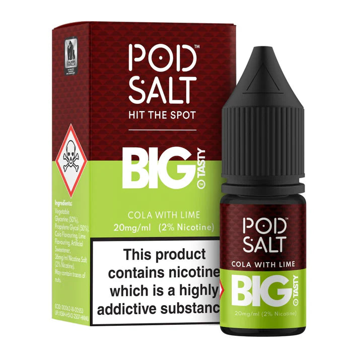 Pod Salt Fusion Cola with Lime 10ml Nicotine Salt E-Liquid