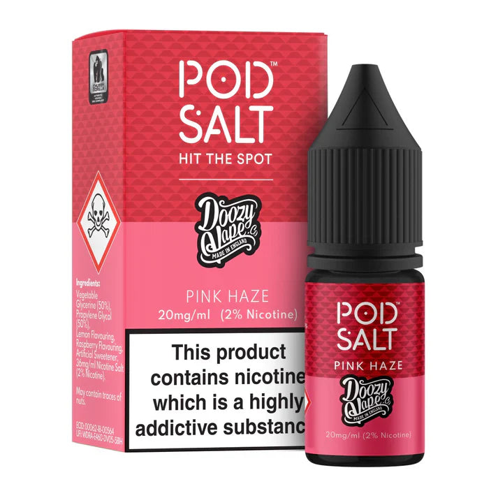 Pod Salt Fusion Pink Haze 10ml Nicotine Salt E-Liquid