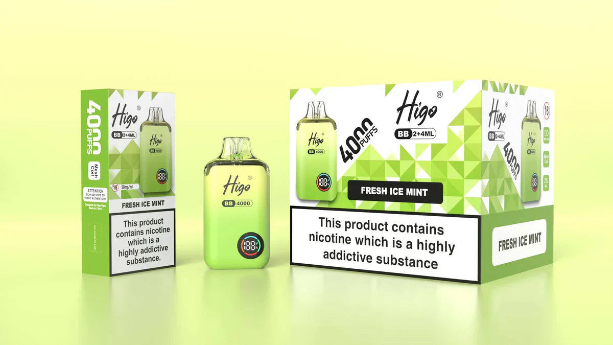 Higo BB Fresh Ice Mint Prefilled Pod Vape Kit
