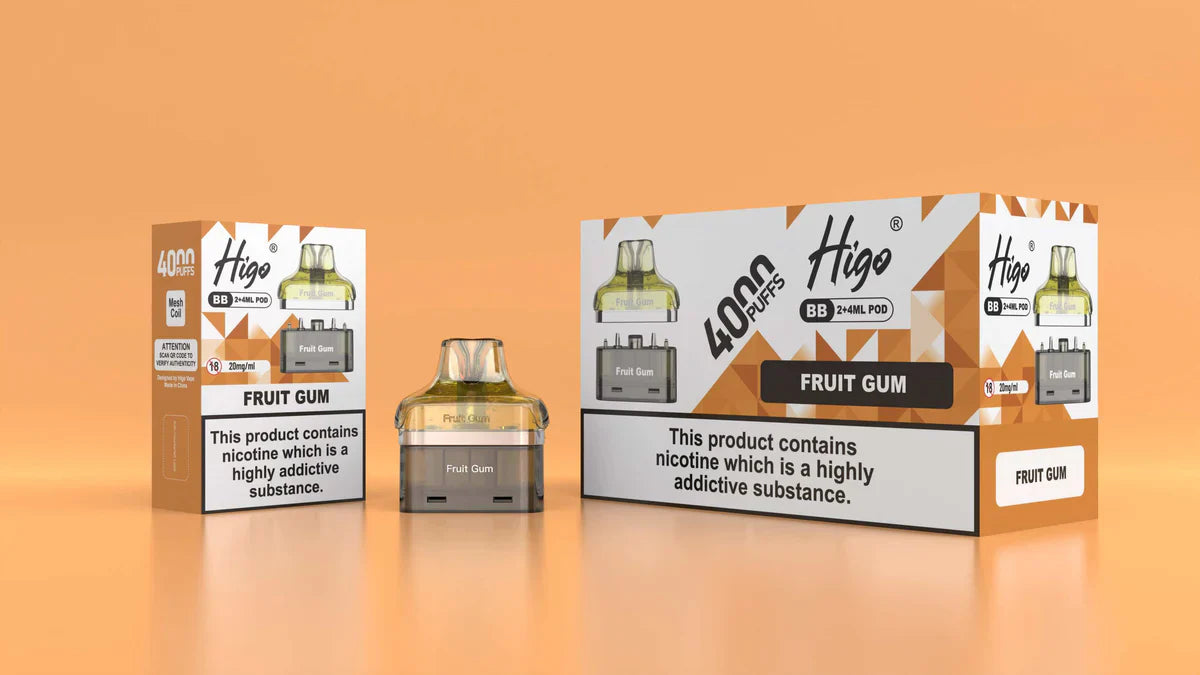Higo BB Pod 20mg Fruit Gum