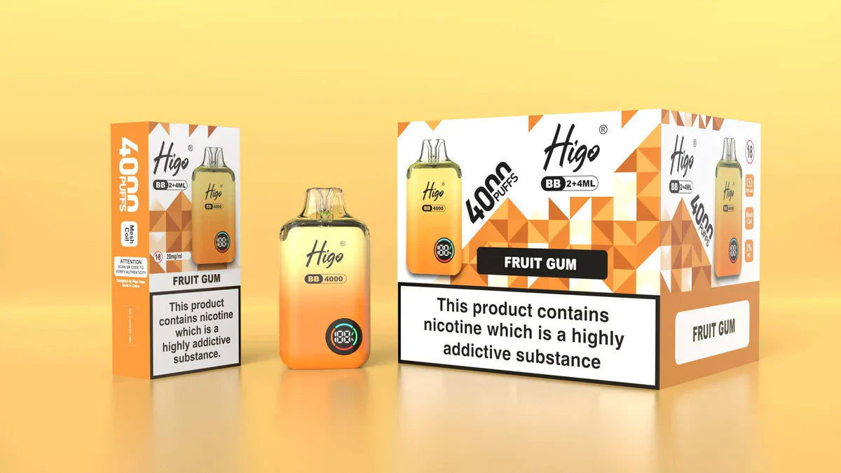Higo BB Fruit Gum Prefilled Pod Vape Kit