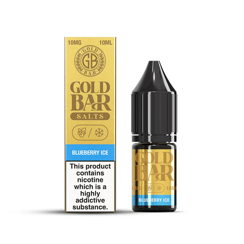 Goldbar Nic Salts Blueberry Ice 10ml