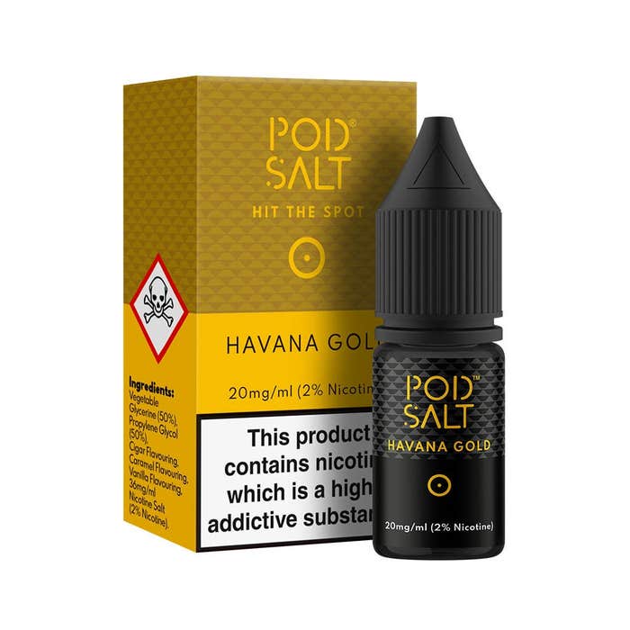 Pod Salt Havana Gold 10ml Nic Salt