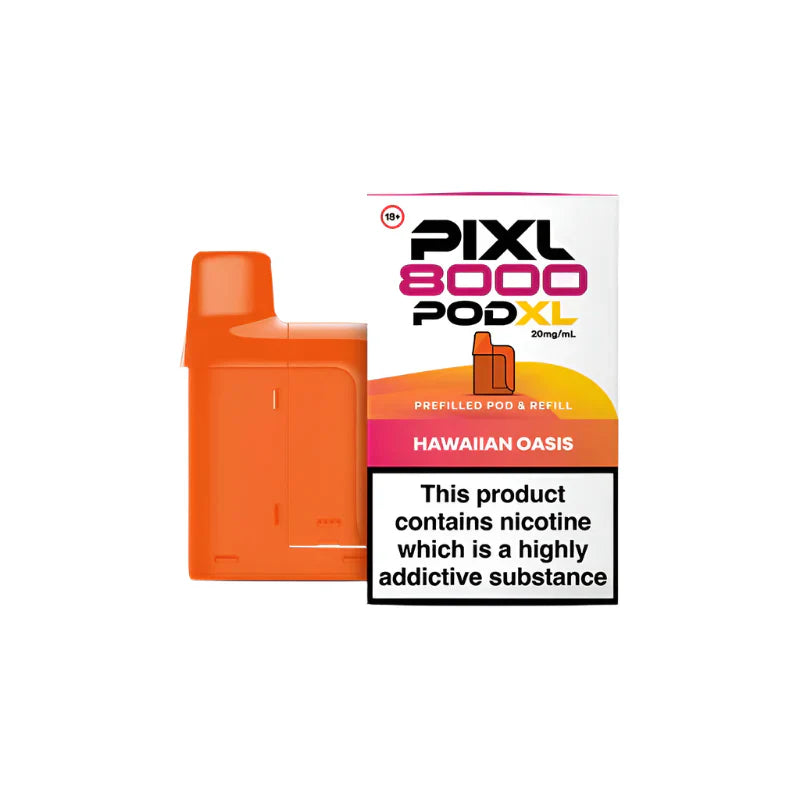 PIXL 8000 Hawaiian Oasis Compliant Post June 1st Prefilled Pod