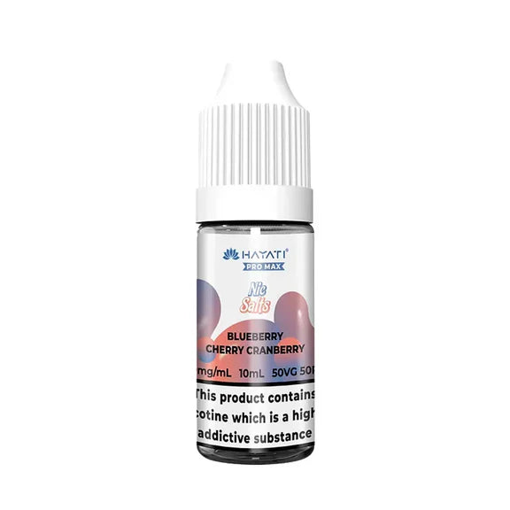 Hayati Pro Max Nic Salt Blueberry Cherry Cranberry