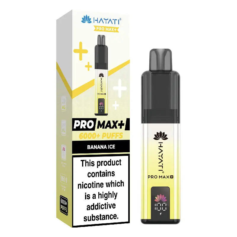 Hayati Pro Max Plus 6000 Banana Ice Prefilled Pod Kit