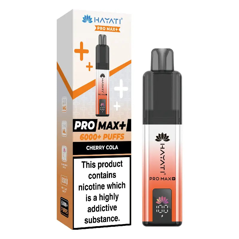 Hayati Pro Max Plus 6000 Cherry Cola Prefilled Pod Kit