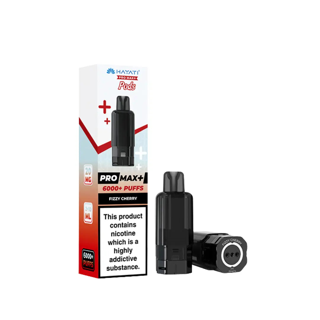 Hayati Pro Max Plus 6000 Fizzy Cherry Replacement Pods