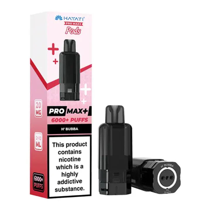 Hayati Pro Max Plus 6000 Hubba Bubba Replacement Pods