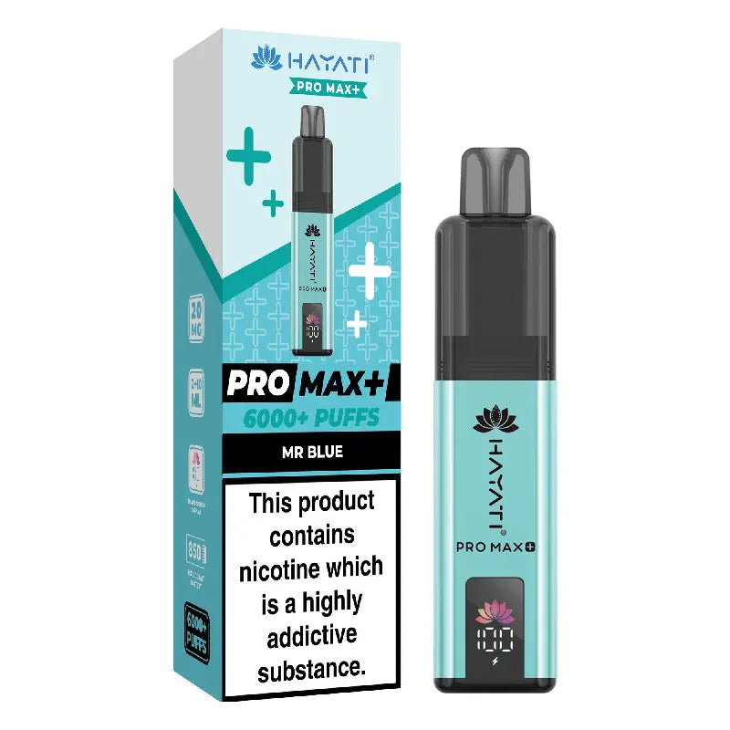 Hayati Pro Max Plus 6000 Mr Blue Prefilled Pod Kit