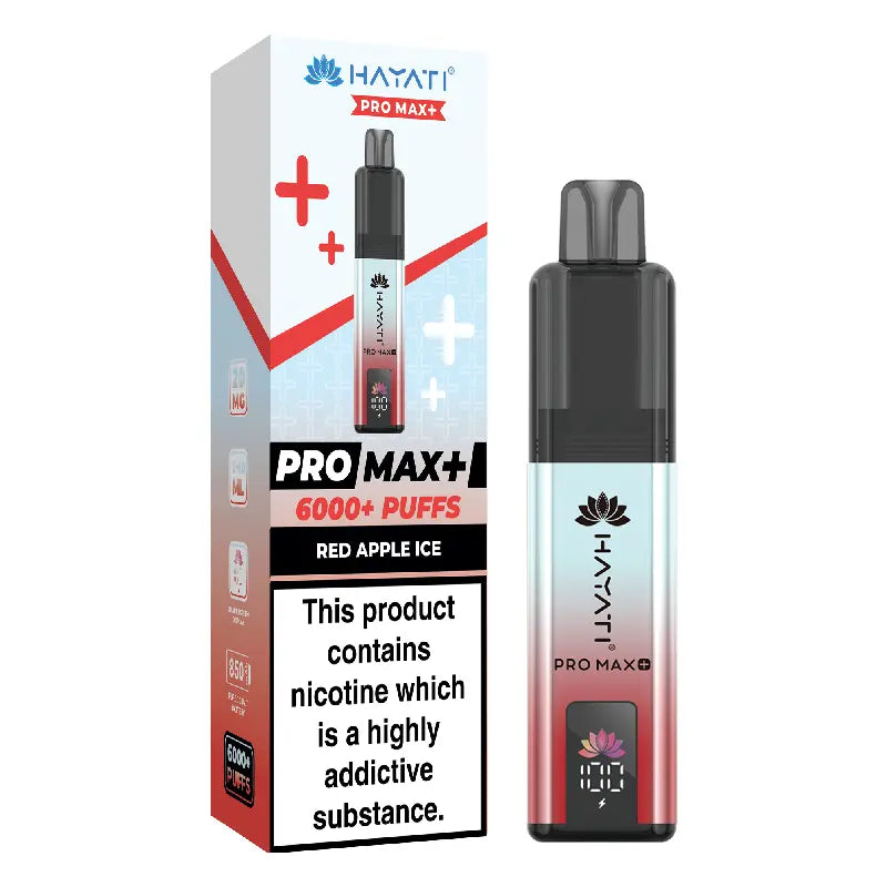 Hayati Pro Max Plus 6000 Red Apple Ice Prefilled Pod Kit