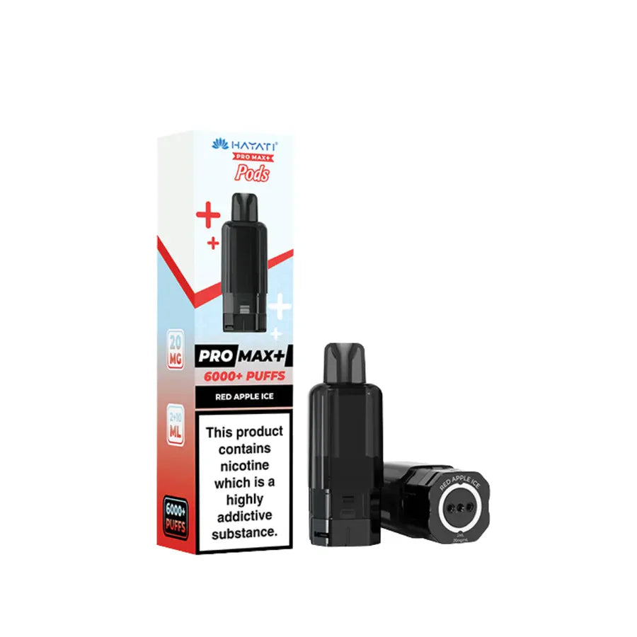 Hayati Pro Max Plus 6000 Red Apple Ice Replacement Pods