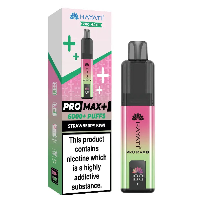 Hayati Pro Max Plus 6000 Strawberry Kiwi Prefilled Pod Kit
