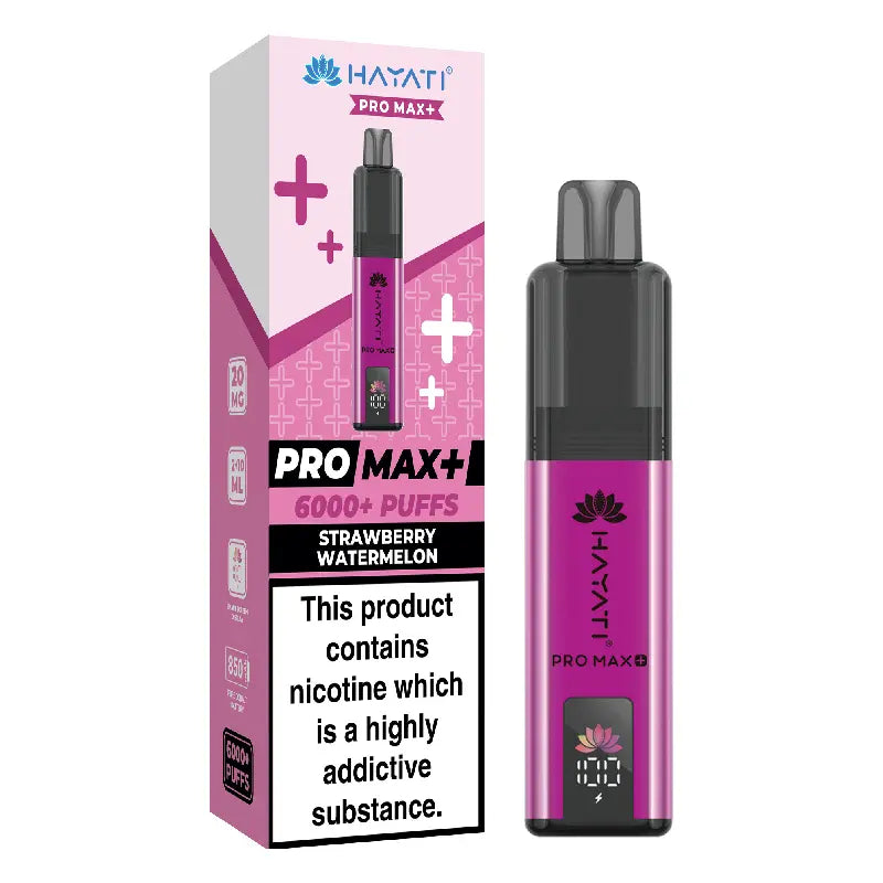 Hayati Pro Max Plus 6000 Strawberry Watermelon Prefilled Pod Kit