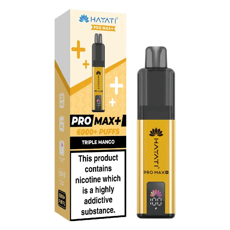 Hayati Pro Max Plus 6000 Triple Mango Prefilled Pod Kit