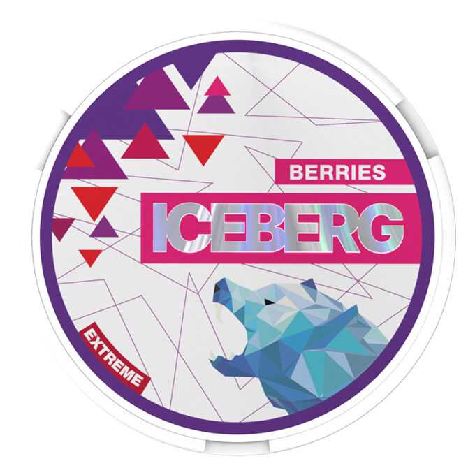 Iceberg Extreme Berries 50mg Nicotine Pouches