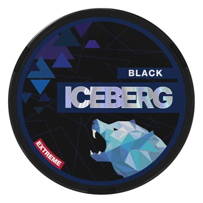 Iceberg Extreme Black 50mg Nicotine Pouches