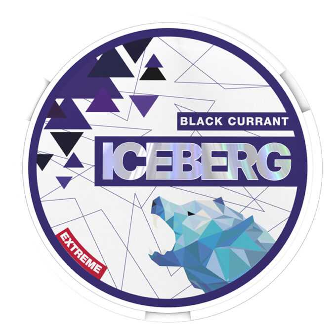 Iceberg Extreme Blackcurrant 50mg Nicotine Pouches