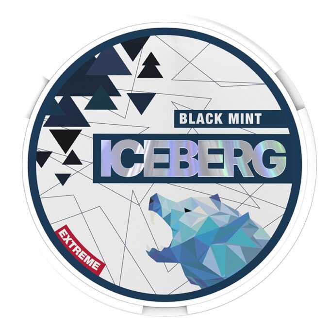 Iceberg Extreme Black Mint 50mg Nicotine Pouches