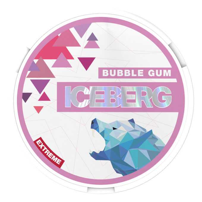 Iceberg Extreme Bubblegum 50mg Nicotine Pouches