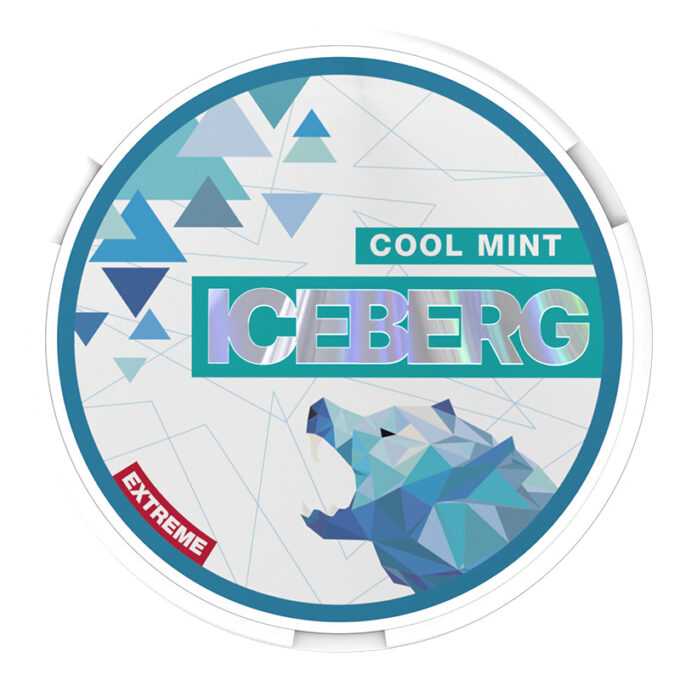 Iceberg Extreme Cool Mint 50mg Nicotine Pouches