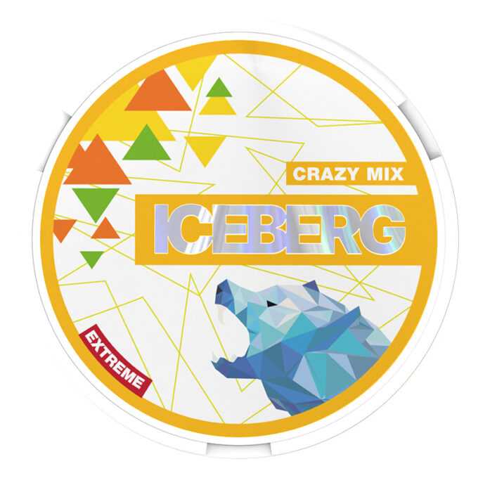 Iceberg Extreme Crazy Mix 50mg Nicotine Pouches