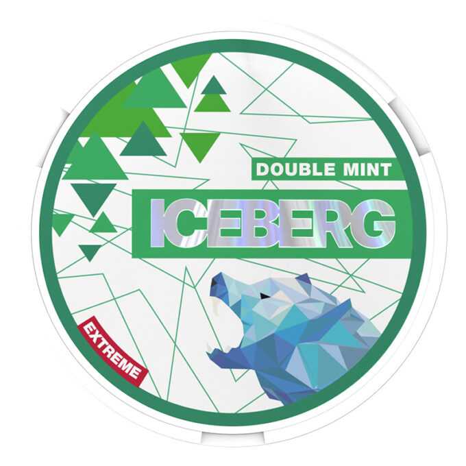 Iceberg Extreme Double Mint 50mg Nicotine Pouches