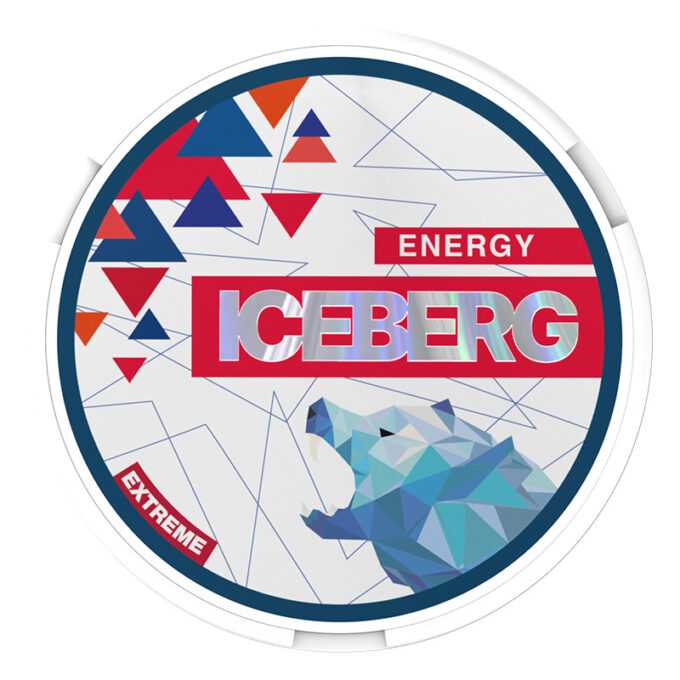 Iceberg Extreme Energy 50mg Nicotine Pouches