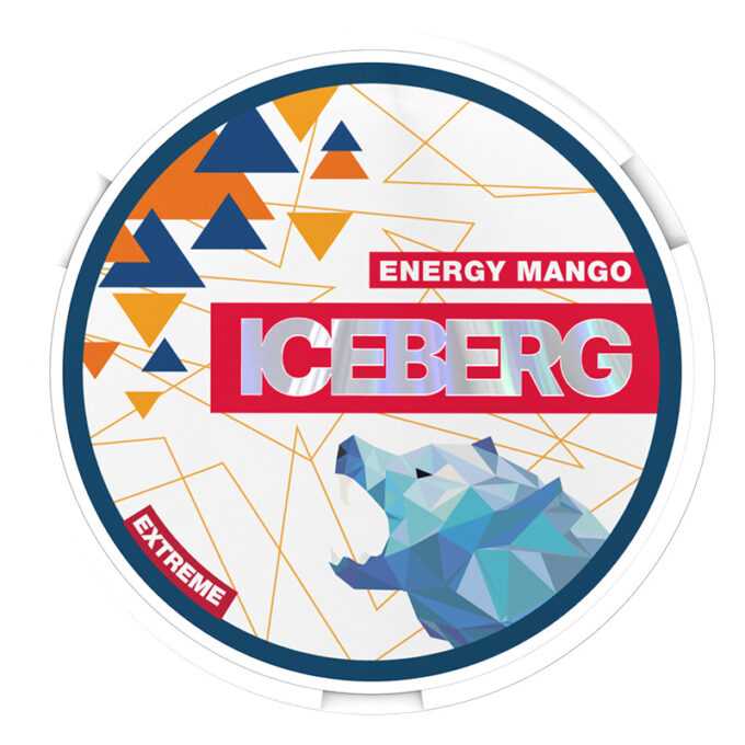 Iceberg Extreme Energy Mango 50mg Nicotine Pouches