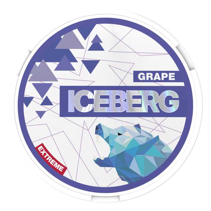 Iceberg Extreme Grape 50mg Nicotine Pouches