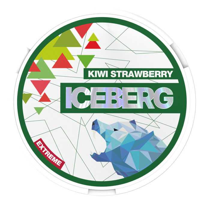 Iceberg Extreme Kiwi Strawberry 50mg Nicotine Pouches