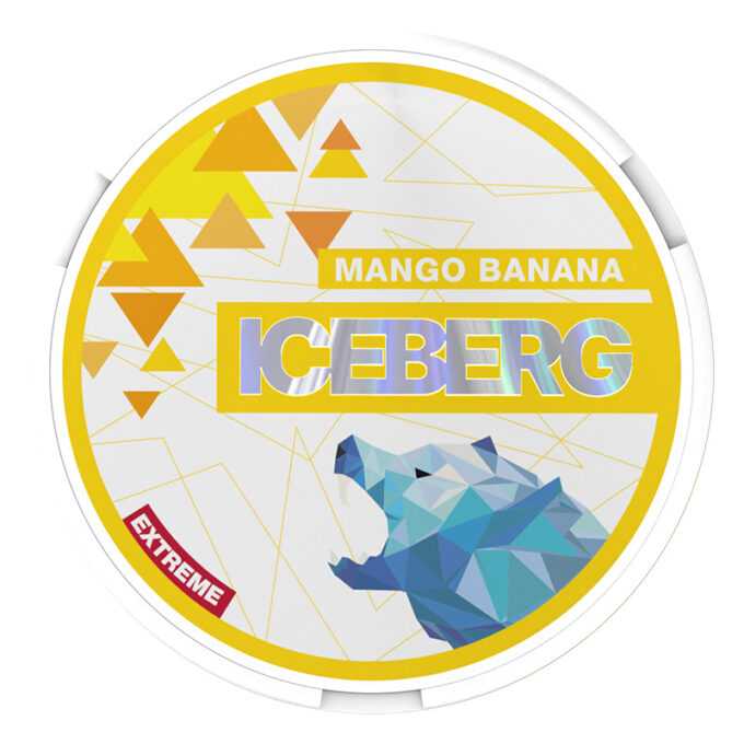 Iceberg Extreme Mango Banana 50mg Nicotine Pouches