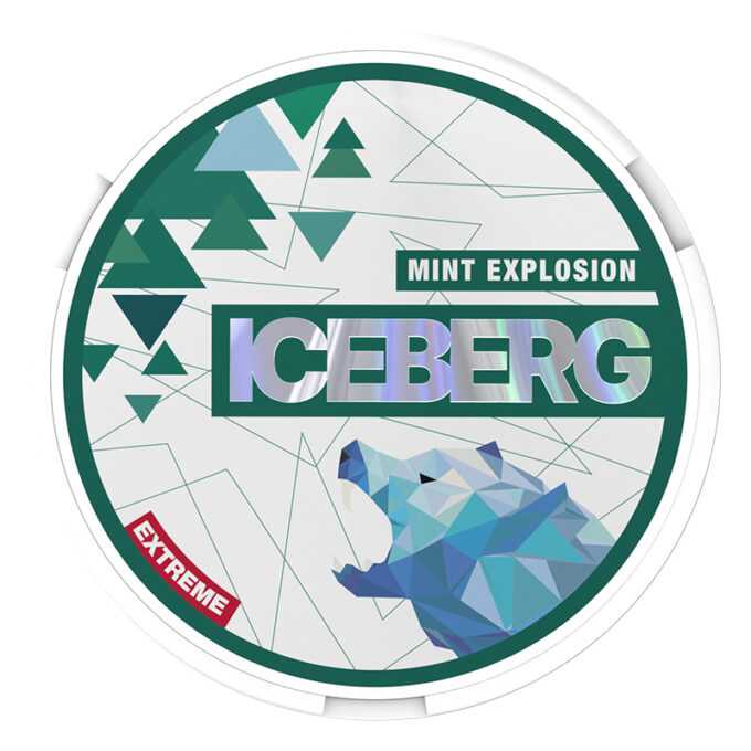 Iceberg Extreme Mint Explosion 50mg Nicotine Pouches