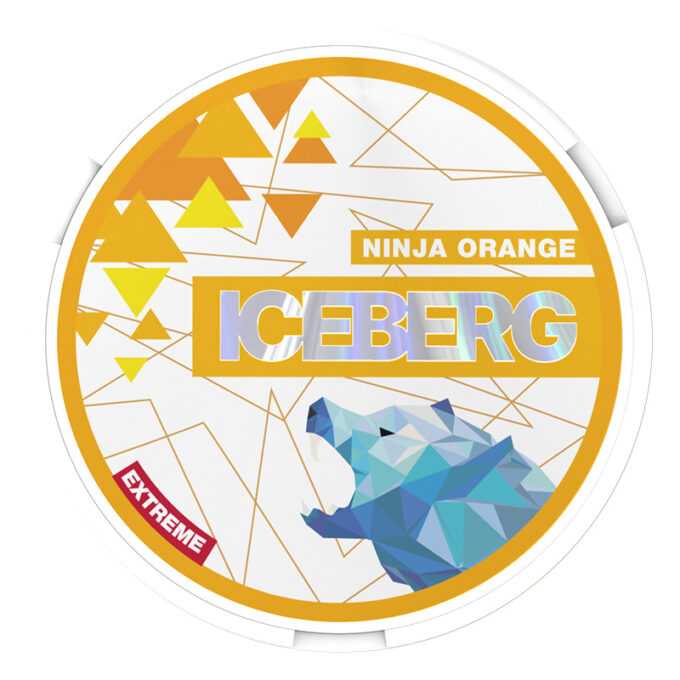 Iceberg Extreme Ninja Orange 50mg Nicotine Pouches