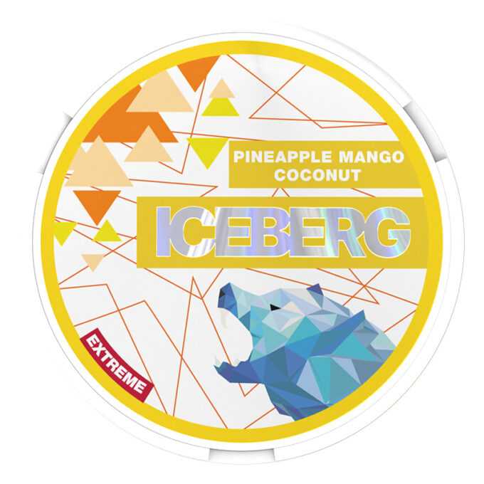 Iceberg Extreme Pineapple Mango Coconut 50mg Nicotine Pouches