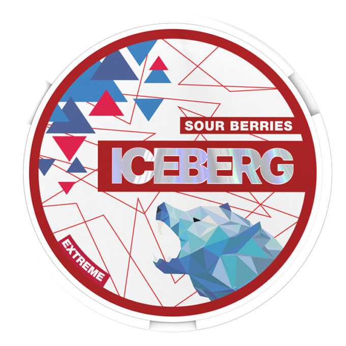 Iceberg Extreme Sour Berries 50mg Nicotine Pouches