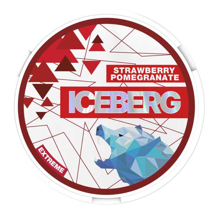 Iceberg Extreme Strawberry Pomegranate 50mg Nicotine Pouches