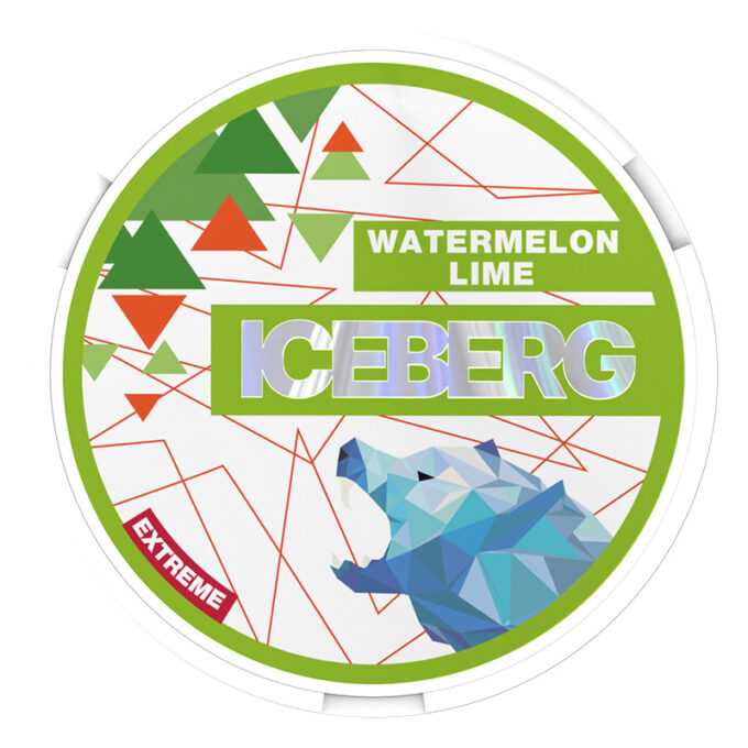 Iceberg Extreme Watermelon Lime 50mg Nicotine Pouches