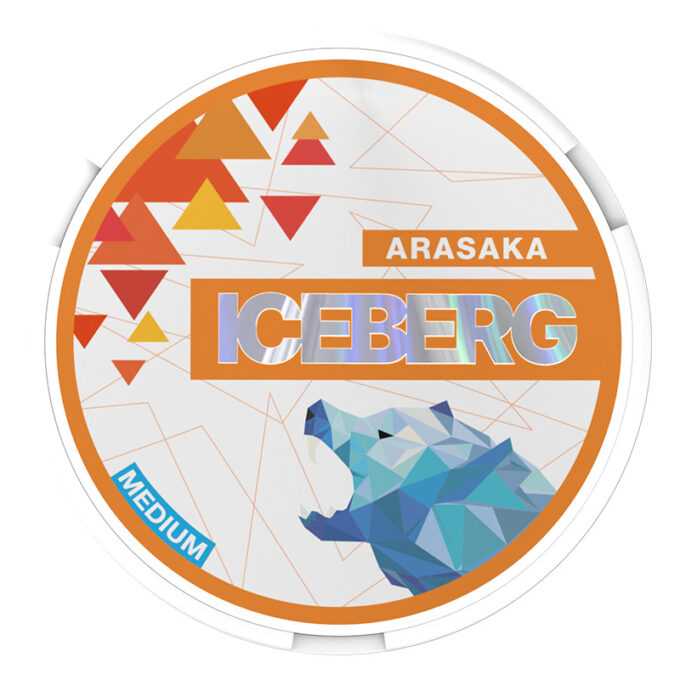 Iceberg Medium Arasaka 20mg Nicotine Pouches