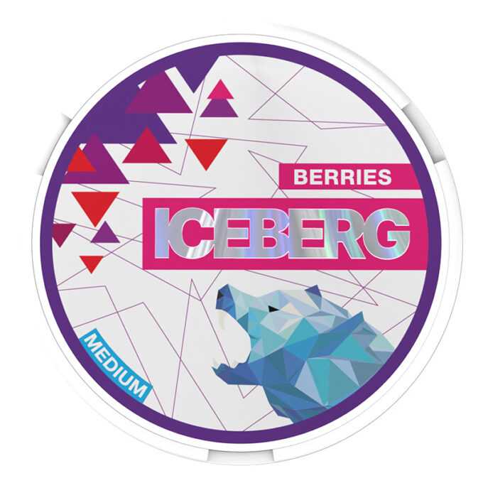 Iceberg Medium Berries 20mg Nicotine Pouches