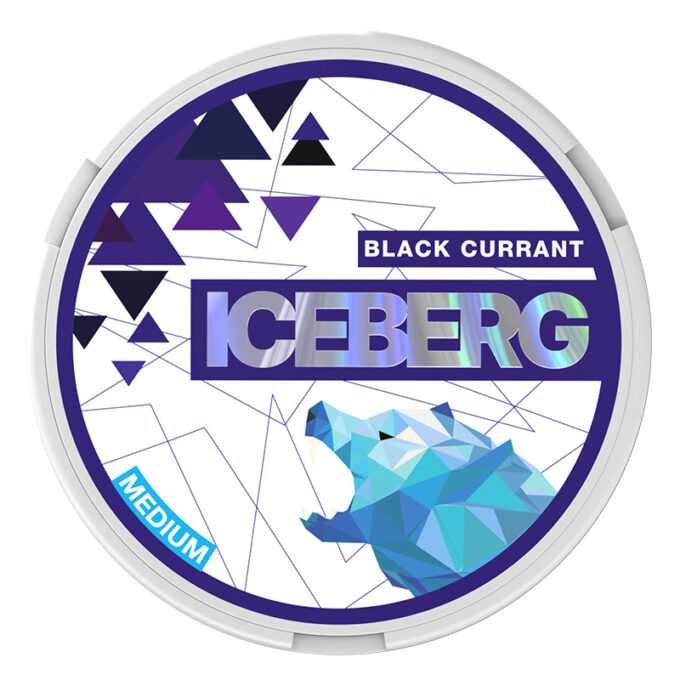 Iceberg Medium Blackcurrant 20mg Nicotine Pouches