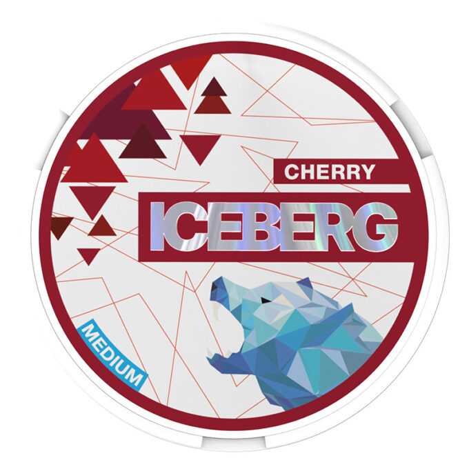 Iceberg Medium Cherry 20mg Nicotine Pouches