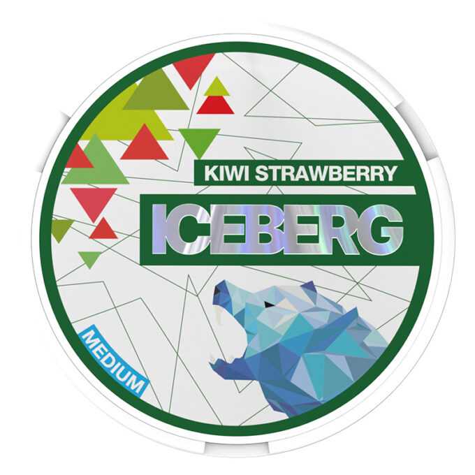 Iceberg Medium Kiwi Strawberry 20mg Nicotine Pouches