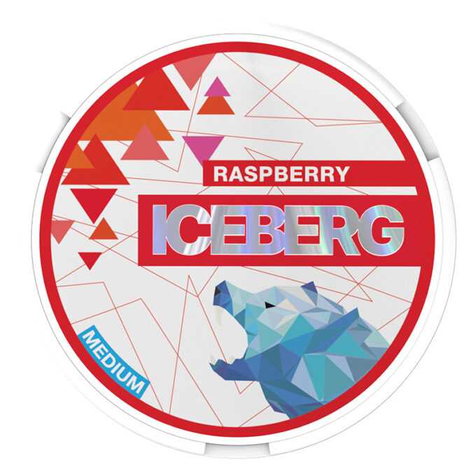 Iceberg Medium Raspberry 20mg Nicotine Pouches