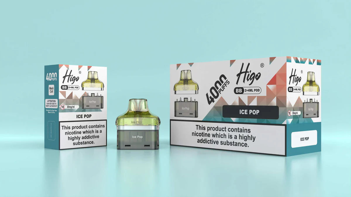 Higo BB Pod 20mg Ice Pop