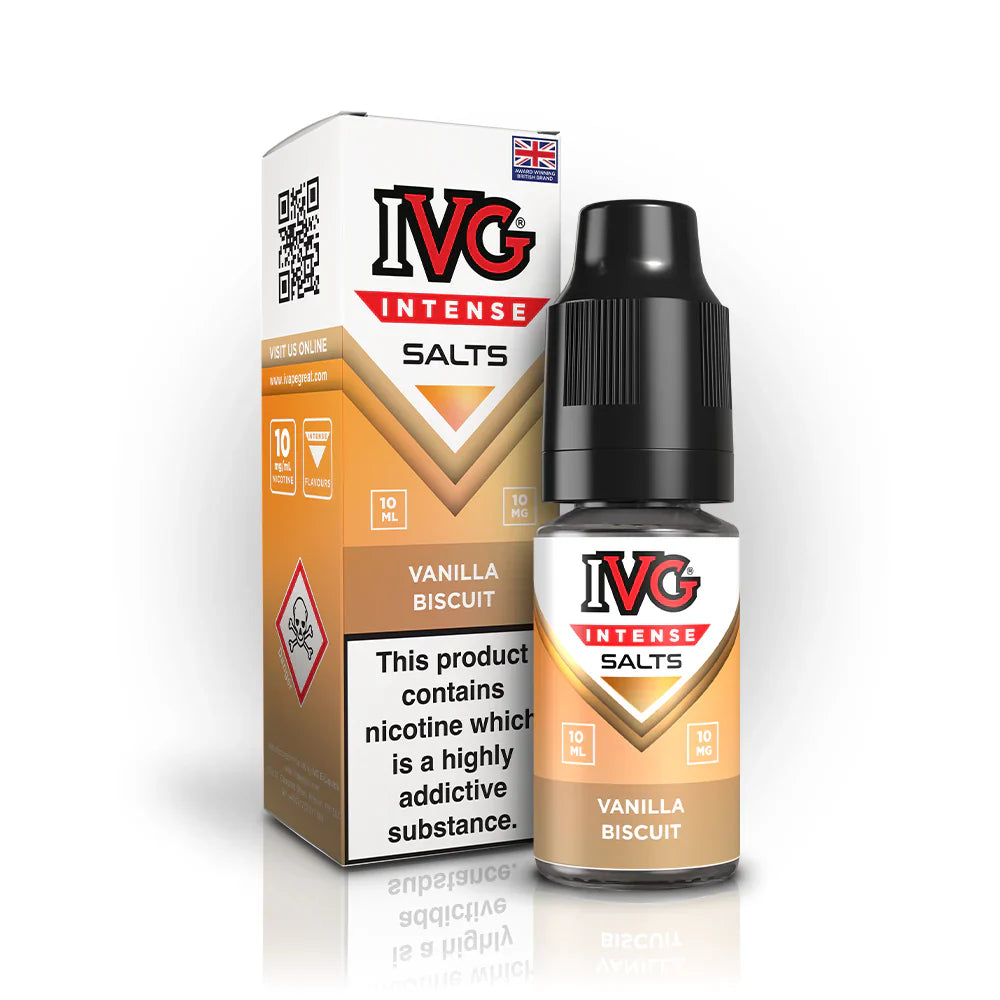 IVG Intense Nic Salt Vanilla Biscuit