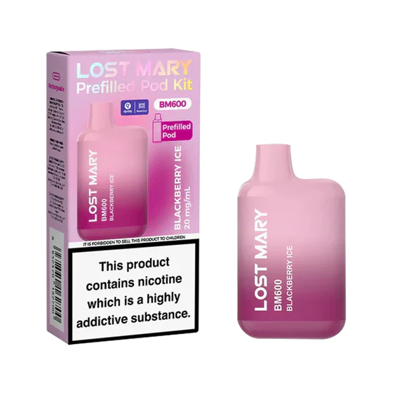 Lost Mary BM600 Blackberry Ice Prefilled Pod Kit
